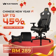 Kayman Chairs - Perform Series l Gaming Chair Office Chair Kerusi Gaming | Ready Stock | 3 Years Off