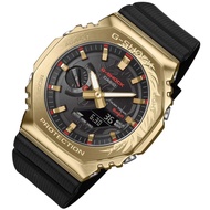 GM-2100 series watches GBM-2100CX-9A gold Stainless steel series sports watch ANALOG-DIGITAL AUTO LI