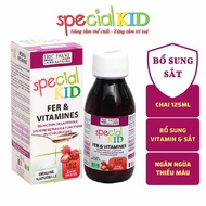 Special Kid Fer & Vitamines Bổ sung sắt và các vitamin: C B2 B9 B12 Hạn chế nguy cơ thiếu máu do thi