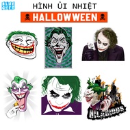 Ironed Figure, Heat Pressed Figure Joker 1