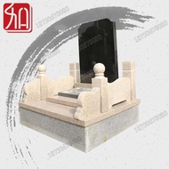Shanxi Black Simple Style Art Tombstone Hui'an Craft Stone Carving Factory Direct Price Fair Price A