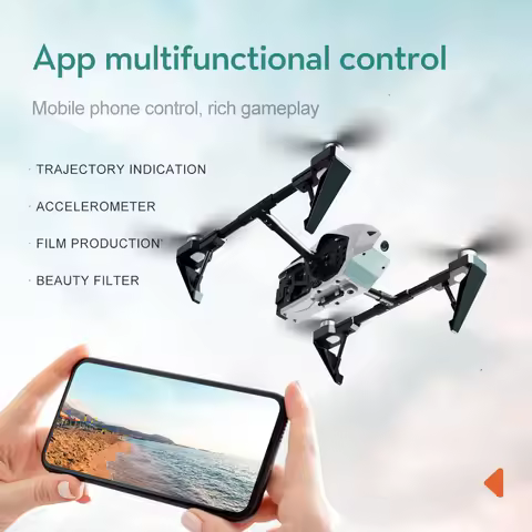 New KS66 4K 8K Drone Professional HD Dual Camera GPS 5G WIFI FPV Optical Flow Brushless Motor RC Qua