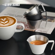 MHW-3BOMBER Bomber Stainless Steel Measuring Cup Espresso Coffee Cup Zetian Small Measuring Glass Graduated Glass