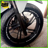 ⊕ ♧ ❤ HONDA CLICK 125i Mags Sticker Decals sa Rim Gulong for Motorcycle click 125i 150
