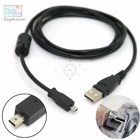 U-8 U8 Only USB Data Transfer Cable Cord for Kodak EASYSHARE C180 C1013 M380 M320 M341 M420 M1063 Z9