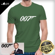 Baju Tshirt JAMES BOND 007 Unisex + Plus Size