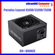 Paradox Legend 450W 550W 80 Plus Bronze Gaming