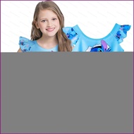 YT2 stitch Girls swimsuit set cartoon print Exquisite workmanship lovely Trendy Cool YT2