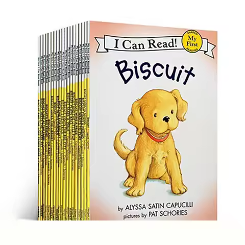 23 Book Point Reading English Picture Book I Biscuit Dog Biscuit Story Manga Can Read Drawing Book G