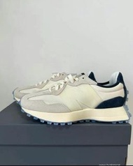 【🔥水晶底】ANB BRAND x New Balance 327 休閒跑步鞋 白藏青 男女同款