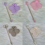 Original Blythe doll stand (Lika Can Be Used) White Pink Purple Neo