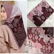 L50 Motif Rectangular Hijab