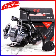 Sougayilang Reel Berputar Alat Pancingan Seri 1000-6000 Reel Memancing Ikan Mas Bass Maks Tarik 15kg