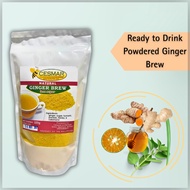 CESMAR Powdered Ginger Brew With Turmeric - Less Sugar | Ready to Drink Tea 320 Grams | 130 Grams