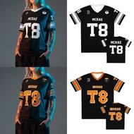 【Free Custom Name & Number】Tate McRae Jersey 2025 New Summer Men's and Women's Sports Shirt T8 McRae