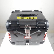 MHR Aluminum Alloy Box 45/55 Liter Type X Series Top Box Universal Original MHR Best Quality