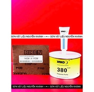 Bột bả matit Yako 380 Plus 1kg – Polyester Putty trám trét kim loại nhựa gỗ xe máy ô tô