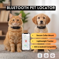 Pet Tracker Anti Lost Tag Cats Dogs | Bluetooth Locator Collar 365-Day Battery