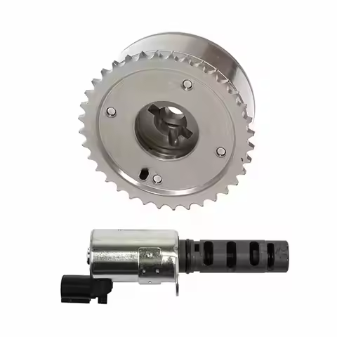 1PC Intake Cam Gear VVT Gear + Solenoid For Toyota Corolla Celica Matrix MR2 Pontiac Vibe 1.8L 1ZZFE