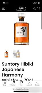 Hibiki Japanese Harmony Brandnew from Japan
