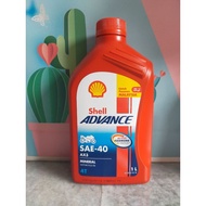 shell 4T minyak hitam engine oil （sae40，15w50）