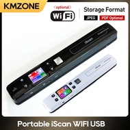 1040DPI iScan Portable Mini Scanner A4 Document WiFi USB Handheld Scan for Business Contract Photo I