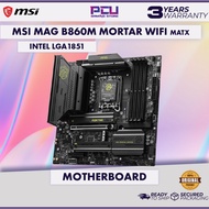 MSI MAG B860M MORTAR WIFI MATX LGA1851 MOTHERBOARD BULK (3 Years Warranty)