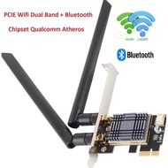 - PCIE Wifi Dual Band Bluetooth Qualcomm Atheros Wireless Network Card