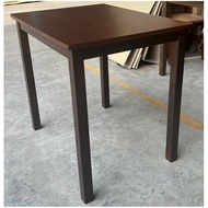 MARTY TABLE 80X60CM  2 SEATER WOODEN TABLE WITH MDF TOP