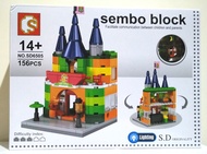 Brick City Toy Store with LED Lightning - Sembo block SD 6505