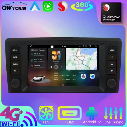 Owtosin UIS7870 Android 13 12G+256G Car Radio Player GPS Navigation Stereo For Volvo S60 XC70 V70 20