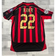 AC MILAN KAKA MALDINI RONALDO Retro 2006/2007 Short Sleeve T-Shirt