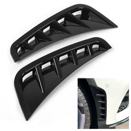 Spoiler Canards Kit Front Bumper Side Canard Wear Resistance ABS for Car Adaptations