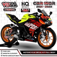 Cbr 150R 2021 Decal - CBR 150R 2021 Sticker - CBR 150R 2021 Full Body Decal - CBR 150R 2021 Striping