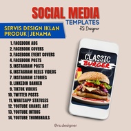 SERVIS DESIGN, social media, design menu, flayers, web banner, poster