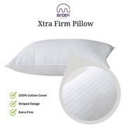 Beddy Microfiber Pillow with 100% Cotton Cover-1300g Extra Firm
