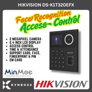 MESIN ACCESSORIES CONTROL HIKVISION DS-K1T320EFX FINGERPRINT FACE RECOGNITION ABSENCE MACHINE EM CAR