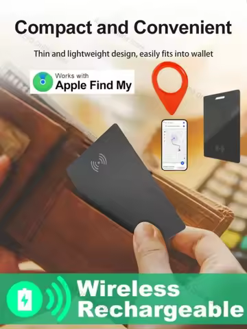 Wallet Ultra-thin Anti-loss Card Location Tracking GPS With iPhone Find My Bluetooth Device Card Wir