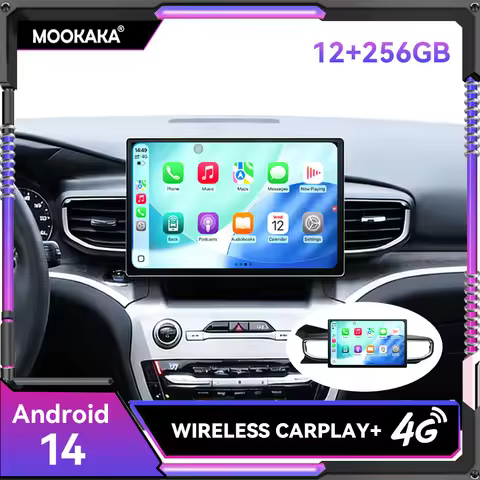 13.3 Inch Android 14.0 12+256GB Car Radio Upgrade for Ford Explorer 2021 2022 - 2025 Stereo In Dash 