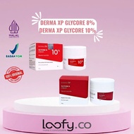 [ NEW ] DERMA XP GLYCORE 8% & 10% morning and night cream YANG has an premature aging mark
