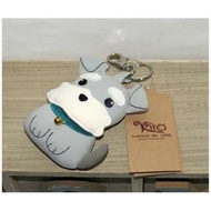 日本 Kiro Home 貓 手工拼布 鑰匙圈吊飾 雪納瑞 犬 背包吊飾 精緻 送禮 掛飾 鑰匙圈 吊飾