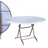 【JFE】3V 4 Feet Round Plastic Table /Quality Plastic Round Table /Round Foldable Table /Dining Table /Table Restaurant