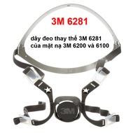3M MASK ACCESSORIES - 3M 6281 replacement strap of 3M 6100 6200 gas mask