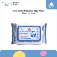 BZU BZU Ultra Gentle Fragrance Free Baby Wet Wipes (80 Pcs) [Exp: Year 2028]
