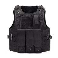 Tactical Vest Bulletproof Plate Carrier Jacket Tentera Darat Body Protection Jaket Celoreng Digital 