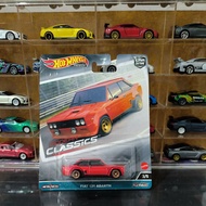 Hot Wheels Premium Fiat 131 Abarth Bad Card