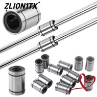 ZLION1TX Bushing Steel Rods Shaft for  Printers Nickel Plated LM3UU LM4UU LM5UU LM6UU