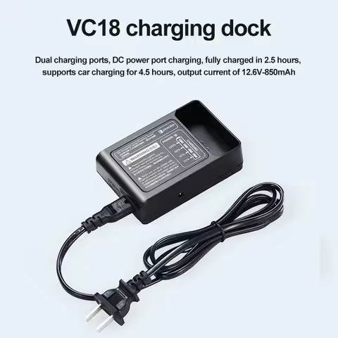 GODOX VC-18 Charger Kit for Godox VB18 Li-ion Battery Ving V850 V850 II V860II-S V860C V860II Speedl