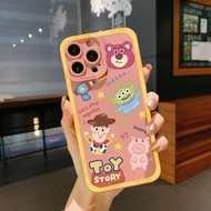 for Samsung Galaxy A15 A05 A35 A55 A04E A14 A24 A34 A54 A33 A53 A73 5G A32 A52S A72 A31 A51 A71 A11 A50 A03S Toy Story Winne Square Edge Cover Full Len Protective Case