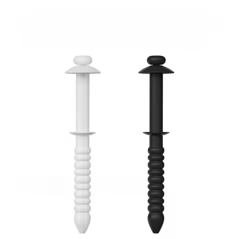 Silicone Sounding Rod Hollow Catheter with Umbrella Anti-Slip Design Male Urethral Dilator, Prostate